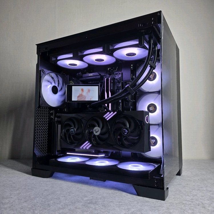 9800X3D 5080 B850 32GB 1TB 1000W 초고사양 게이밍 컴퓨터 이미지