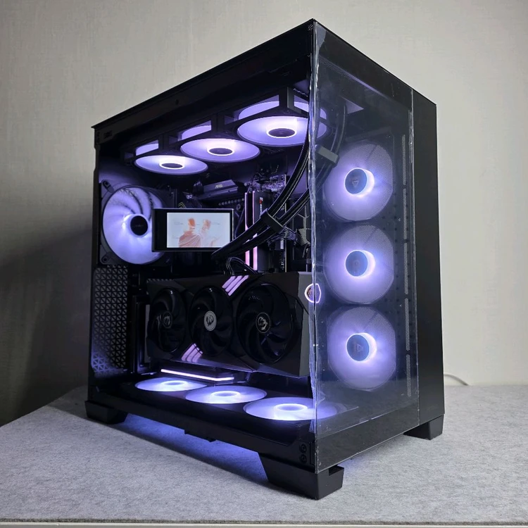 9800X3D 5080 B850 32GB 1TB 1000W 초고사양 게이밍 컴퓨터 이미지