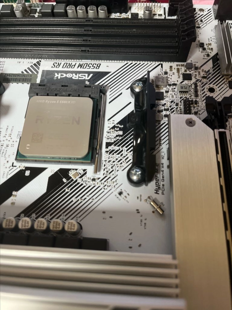 라이젠 5500x3d + (풀박) 애즈락 b550m pro rs 세트 (택포함) 이미지