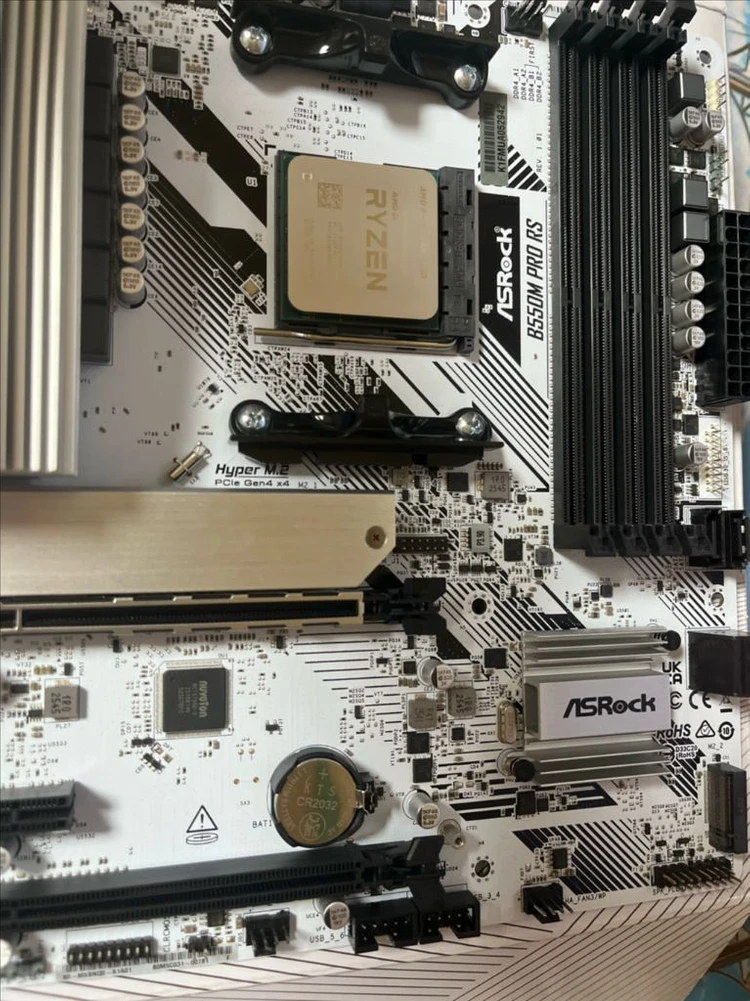 라이젠 5500x3d + (풀박) 애즈락 b550m pro rs 세트 (택포함) 이미지