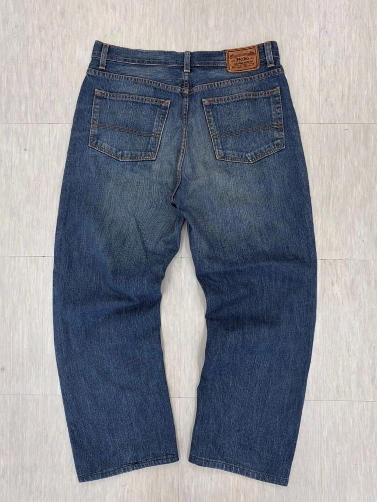 00s 폴로 빈티지 일자핏 청바지 데님팬츠 (33) 이미지