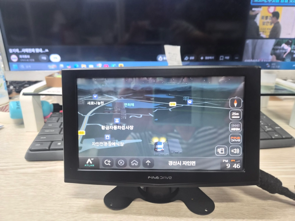 파인드라이브 IQ BLACK 3 PLUS .아틀란 RT지도 . 동글 포함. 이미지