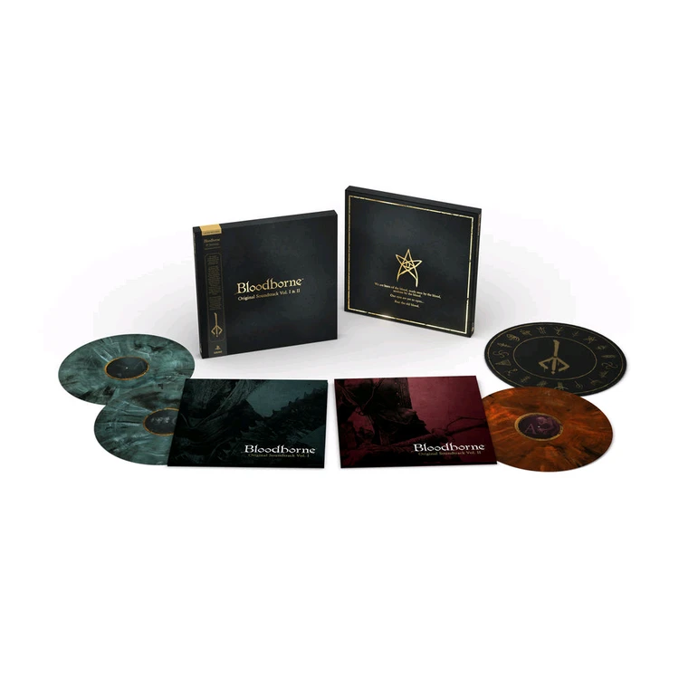 블러드본 10주년 바이닐 Vol. I & II Exclusive Edition 3lp 슬립매트 박스세트 이미지