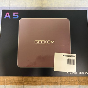 기컴(GEEKOM) A5 미니 PC 베어본 AMD Ryzen 5 7430U 판매합니다.(설명 필독!) 이미지
