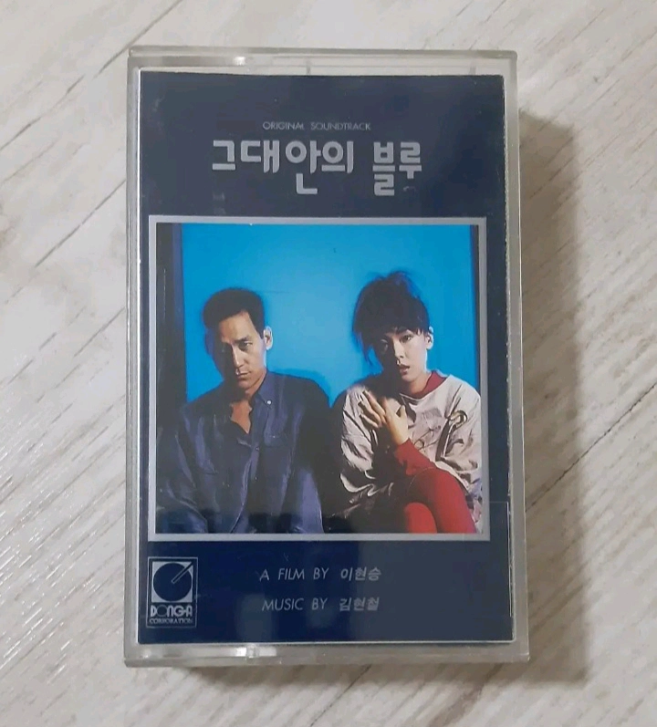 그대안의 블루 카세트테이프 이미지