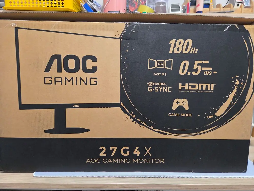 AOC 알파스캔 27인치 게이밍 모니터 27G4X 이미지