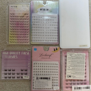 노글루&속눈썹풀 필요란 인조 속눈썹, 언더속눈썹 판매 이미지