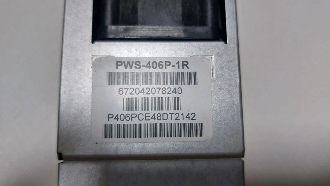 슈퍼마이크로 400W 서버용 파워 서플라이 PWS-406P-1R 이미지