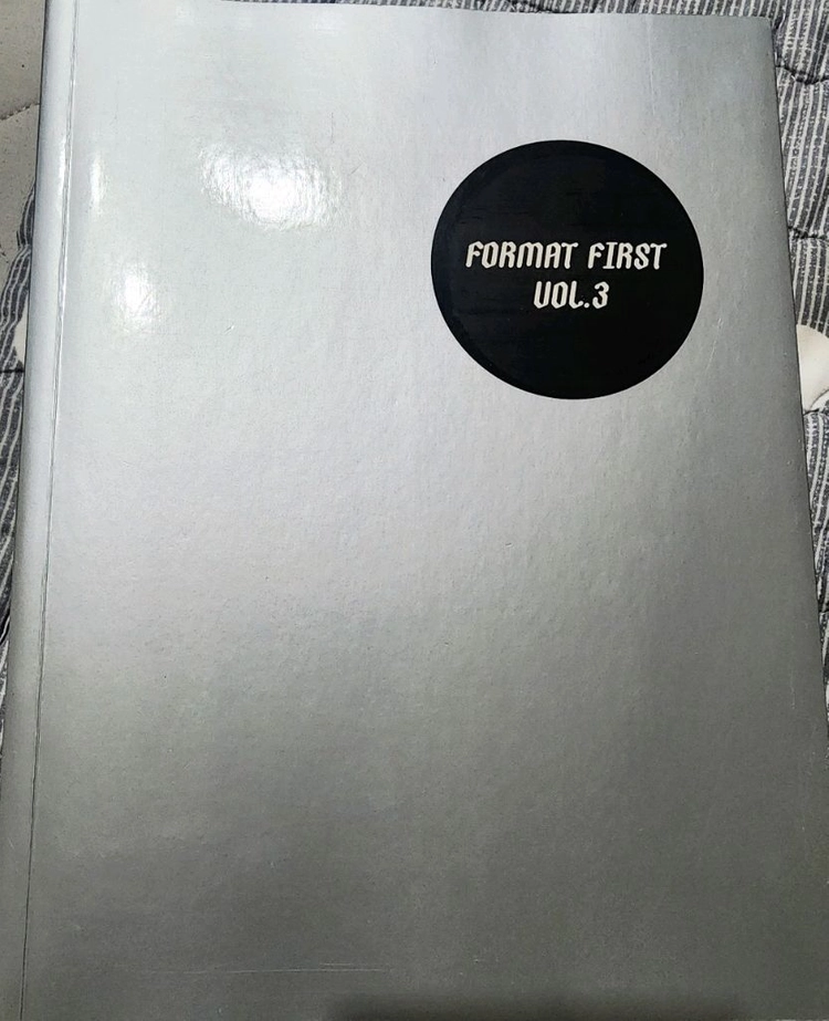 디자인 서적-FORMAT FIRST VOL.3 (편집, 그래픽) 이미지