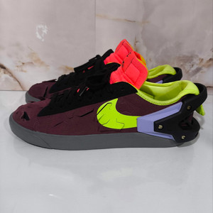 270mm 나이키 x 아크로님 블레이저 마룬 스니커즈 이미지