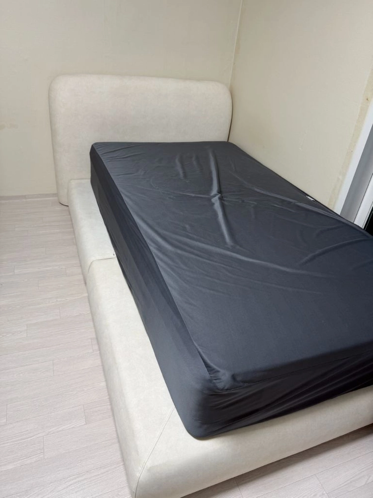 호텔식 침대 프레임 조야패브릭 일반 헤드형 SS (매트리스포함) 이미지