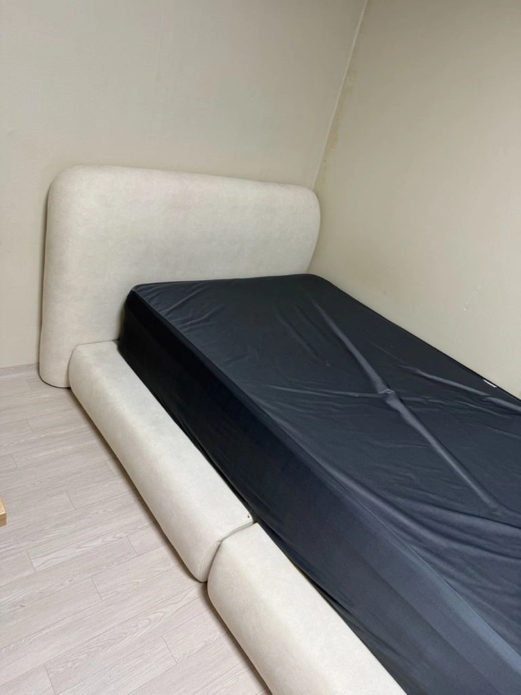 호텔식 침대 프레임 조야패브릭 일반 헤드형 SS (매트리스포함) 이미지