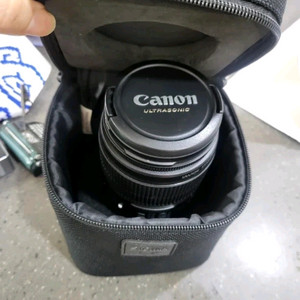 (거의새제품)캐논 EF-S 18-55mm IS 렌즈 + 파우치 이미지