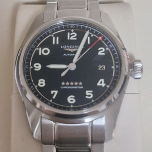 론진 스피릿 40mm 검판 이미지