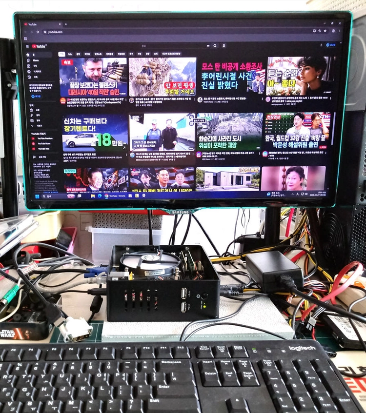 미니PC(6세대 i5-6600T CPU)대우루컴즈 솔로탑 이미지