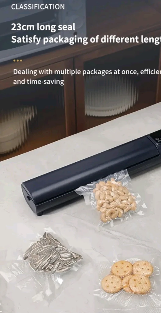 정품)VACUUM SEALER가정용 자동포장기 미개봉가정에서 간편하게 사용할 수 있는 자동 포장기예요식품을 신선하게 이미지