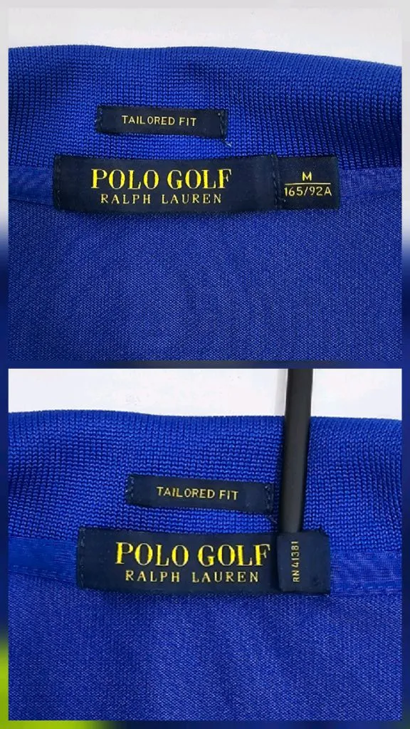POLO 폴로 랄프로렌 골프 화이트 빅포니 반팔 티셔츠 / 여 M 블루 이미지