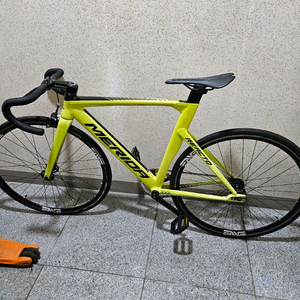 픽시자전거 메리다 리액토 500 픽시 옐로우 ㅡ대차사절ㅡ 이미지
