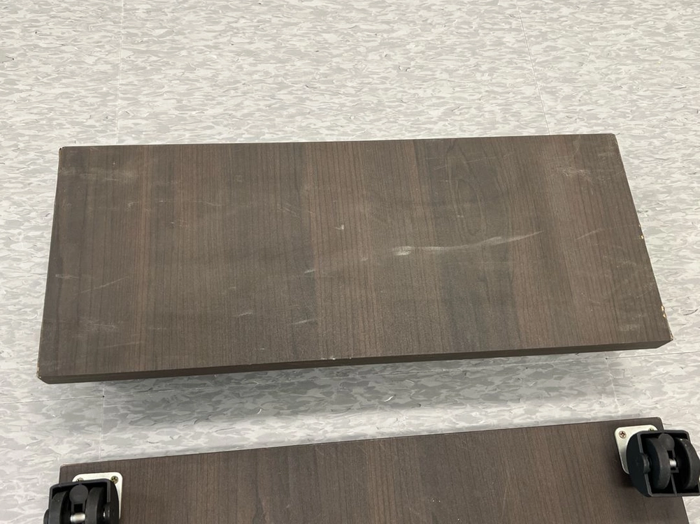 컴퓨터 본체 등 다용도 이동식 받침대 2개 이미지
