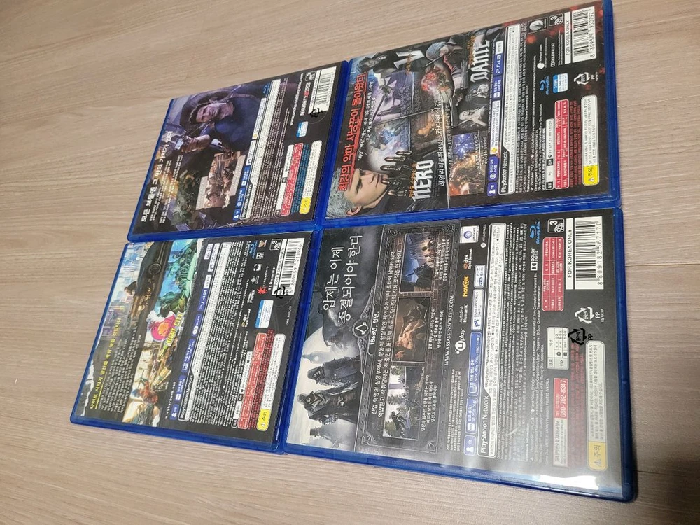 ps4 게임 4개 4만원. 일괄 팔아여. 이미지