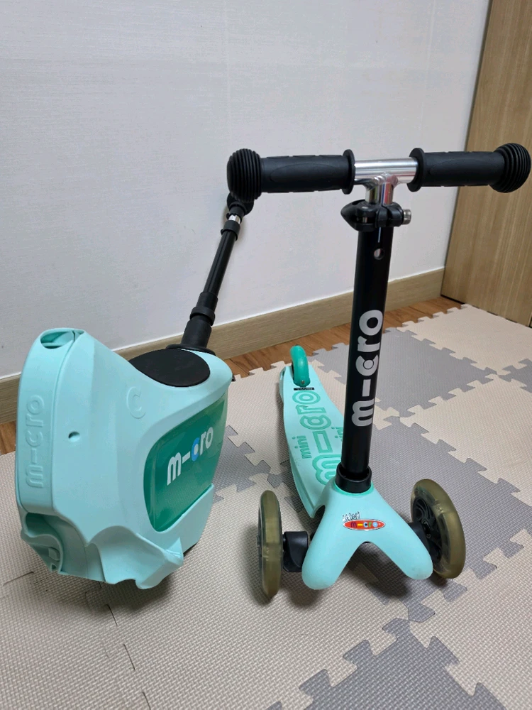마이크로킥보드 미니투고 푸쉬바 led 이미지