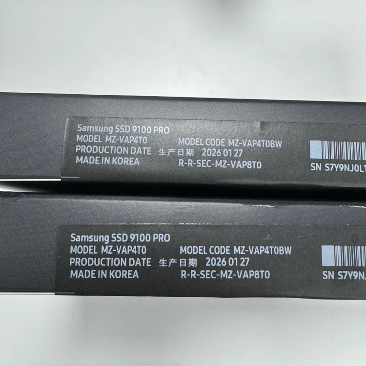 미개봉 국내정품 9100PRO 4TB 2개 이미지