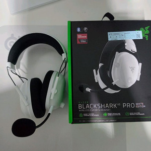 [RAZER] [레이저코리아] 무선 게이밍 헤드셋 블랙샤크 BlackShark V2 Pro 2023 [화이트] 이미지