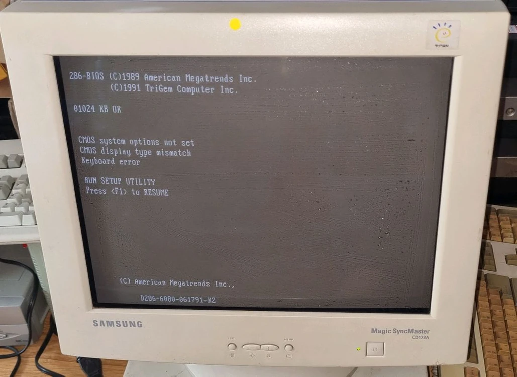 (단/컨)삼성 매직싱크마스터 CD173A CRT 17인치 모니터 이미지