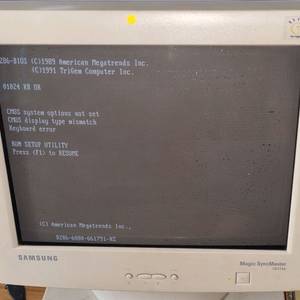 (단/컨)삼성 매직싱크마스터 CD173A CRT 17인치 모니터 이미지