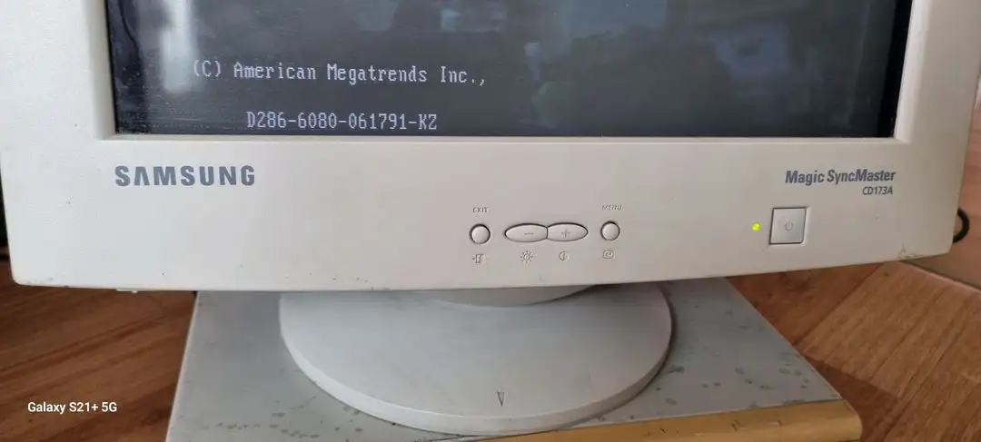 (단/컨)삼성 매직싱크마스터 CD173A CRT 17인치 모니터 이미지