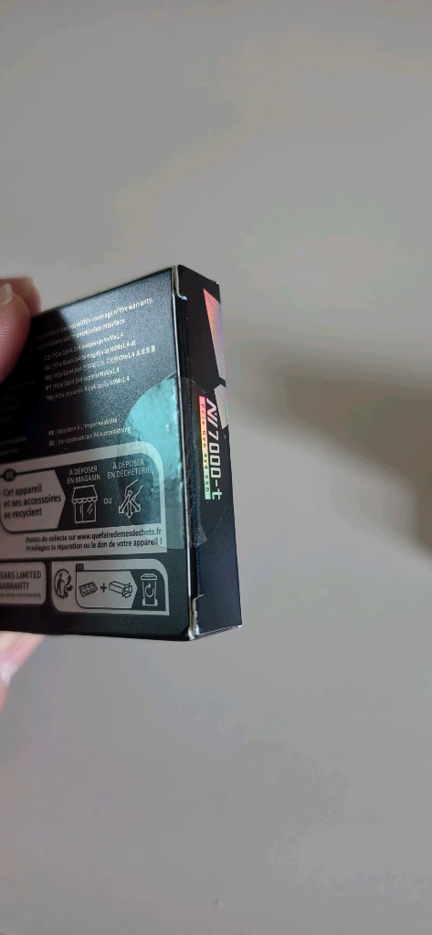 Netac NV7000-t 4TB M.2 NVMe SSD TLC Gen4(7400MB) 미개봉 새제품 이미지