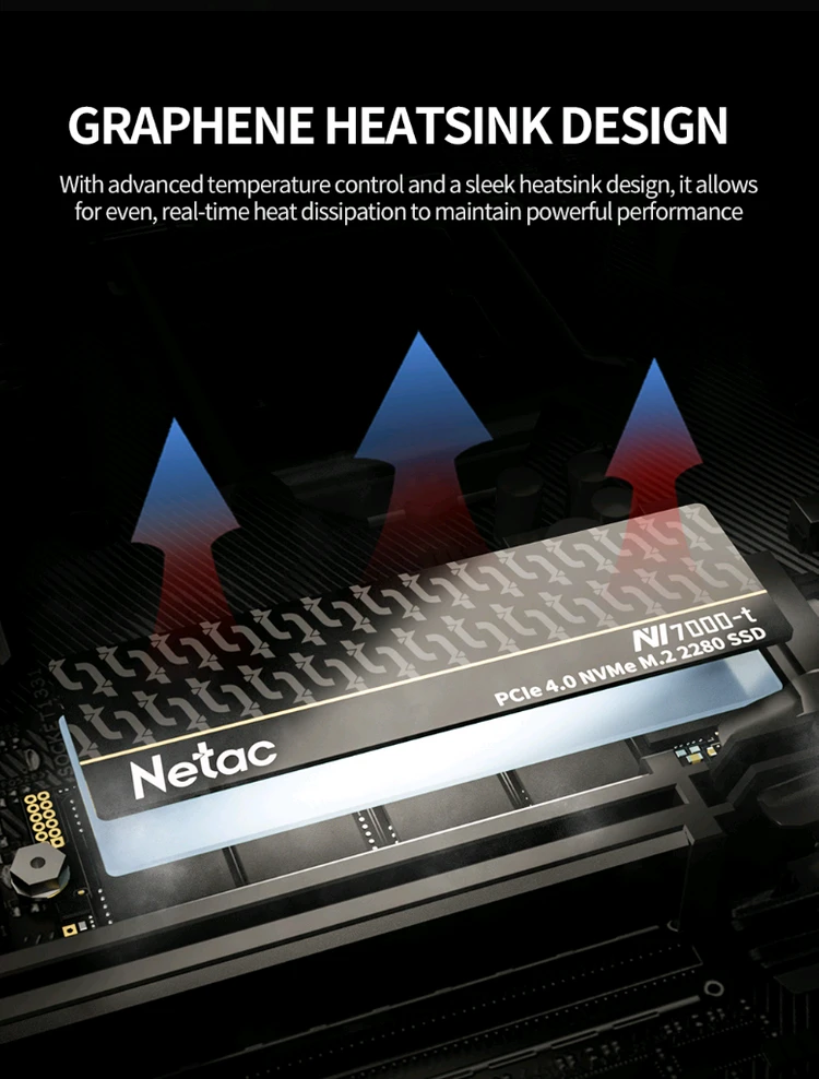 Netac NV7000-t 4TB M.2 NVMe SSD TLC Gen4(7400MB) 미개봉 새제품 이미지
