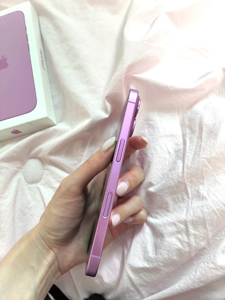 급처분)아이폰 16 128GB 핑크 상태 S 이미지