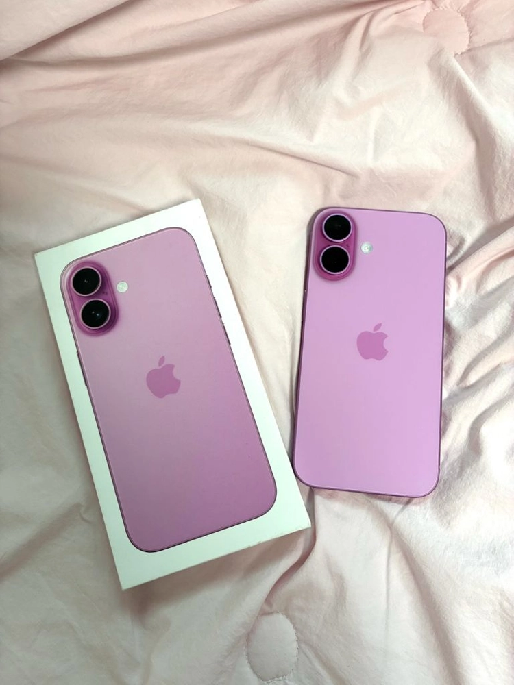 급처분)아이폰 16 128GB 핑크 상태 S 이미지