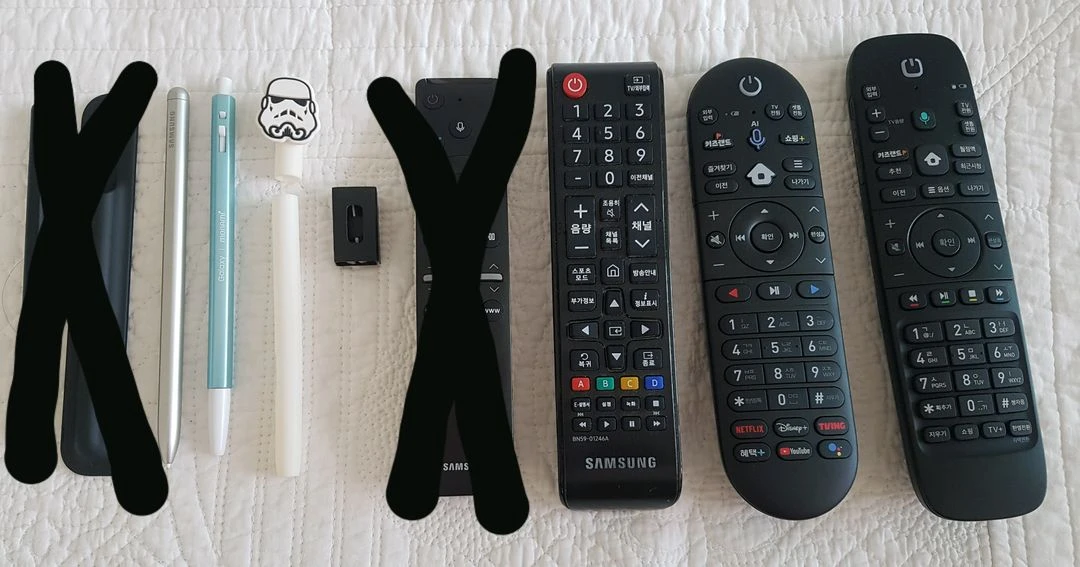 삼성 갤럭시탭 s펜, 리모컨, kt 리모컨 팝니다 - 안심되는 중고거래