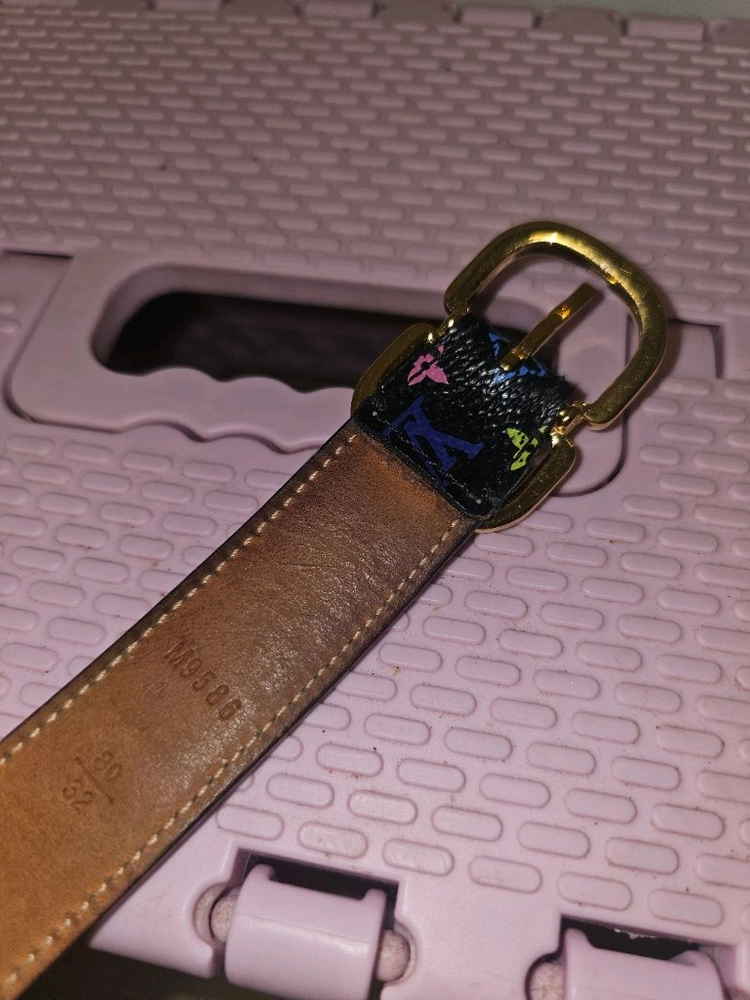 Louis Vuitton x Takashi Murakami Multicolour Belt 이미지