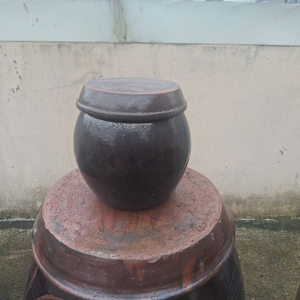 한국산항아리옹기장독23cm4l,구입안되는상품구입주문문의 이미지