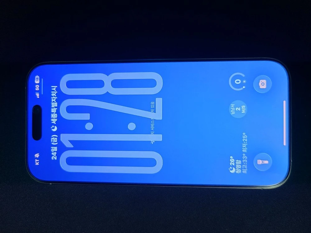 아이폰16프로 화이트 티타늄 256gb 이미지