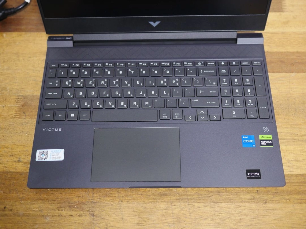 HP 빅터스 게이밍 노트북 15.6인치 i5-12500H RTX4050 15-fa1108TX 이미지
