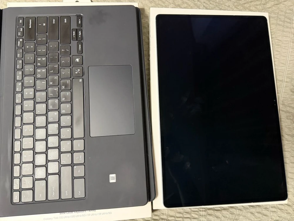 삼성 갤럭시탭 s10 울트라 5G 512기가 그레이 자급제 + 정품ai키보드 이미지