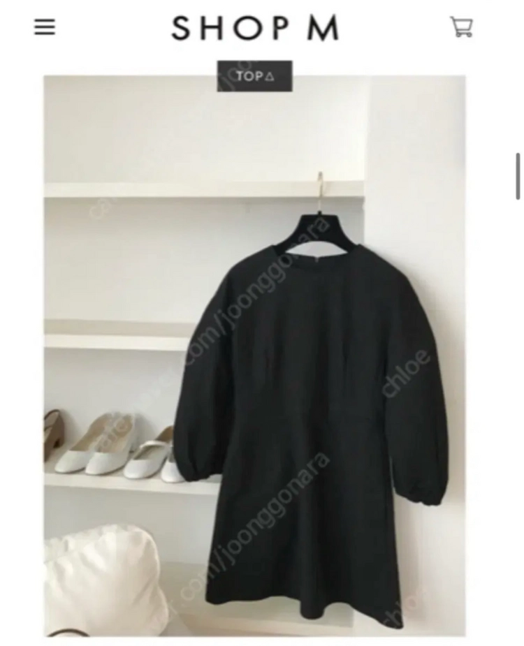 Shop M 샵엠 벌룬원피스 블랙 M 이미지
