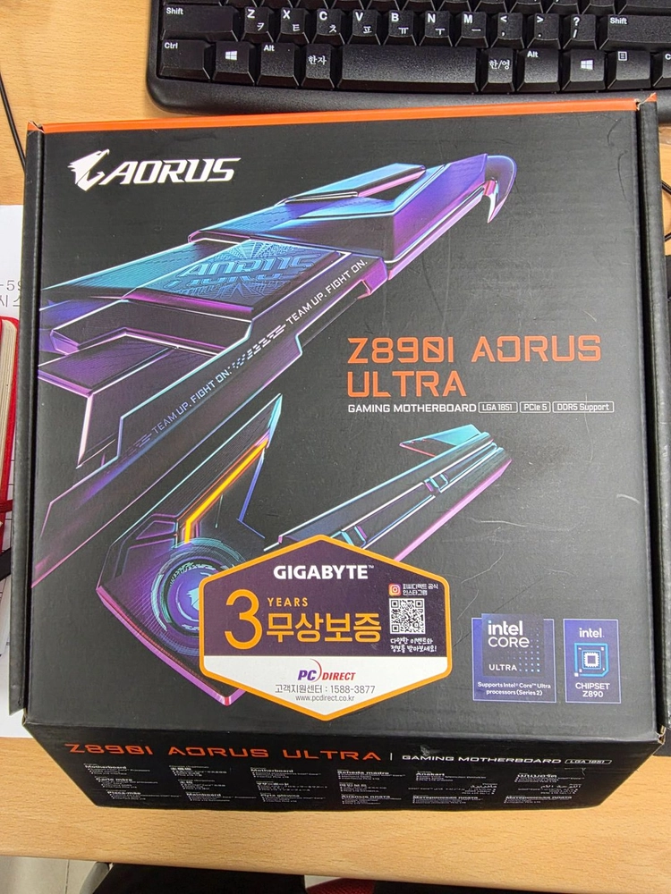 GIGABYTE Z890I AORUS ULTRA 피씨디렉트 - 안심되는 중고거래
