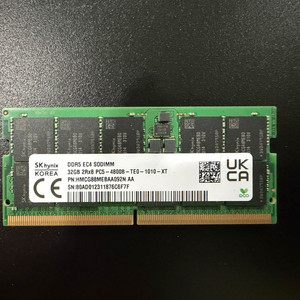 하이닉스 노트북용 ddr5 32기가 램 이미지