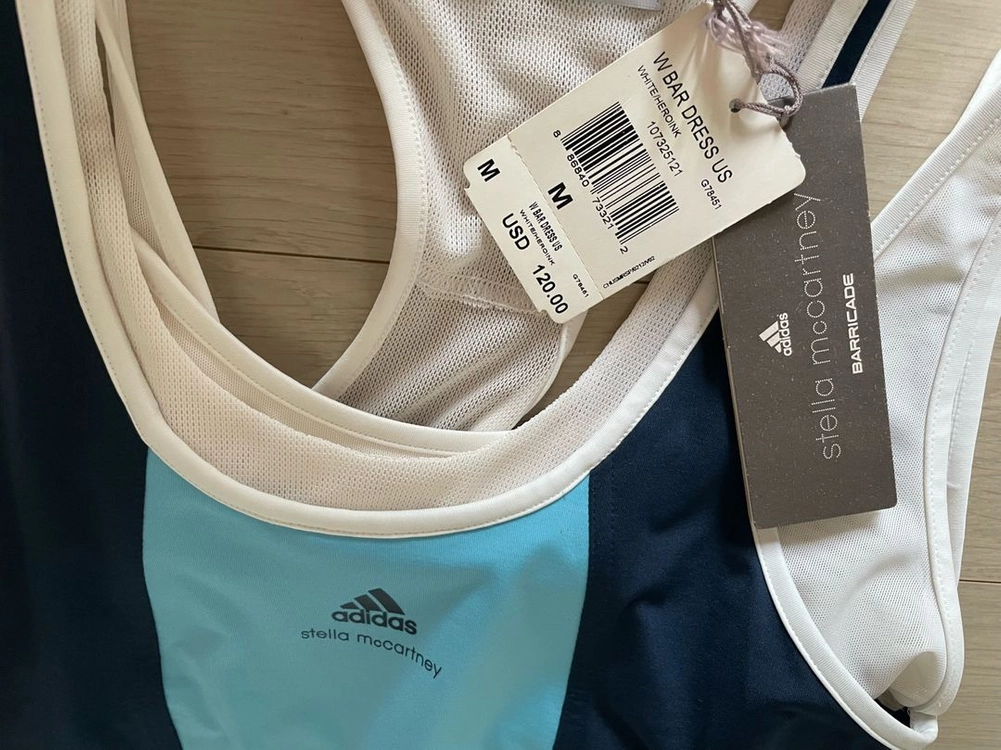 아디다스 스텔라 맥카트니 바리케이드 테니스 원피스 이미지