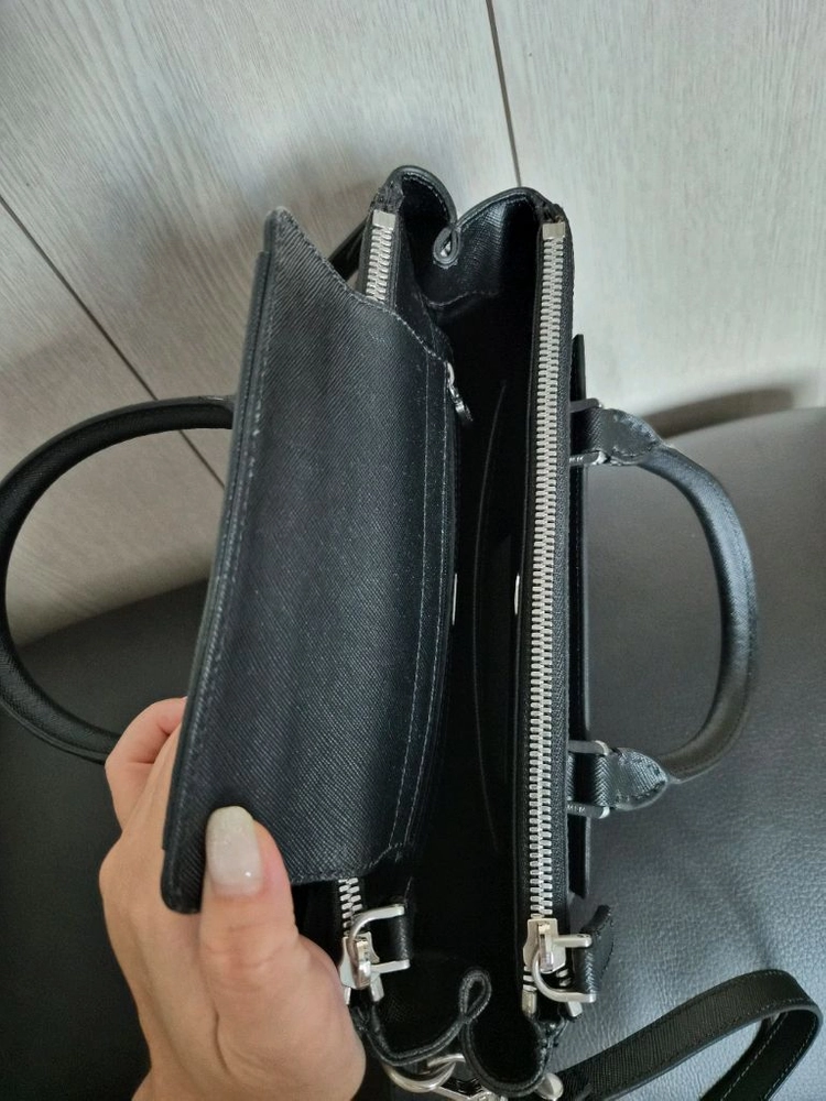 MCM 정품 사피아노 토트백 블랙 판매 이미지