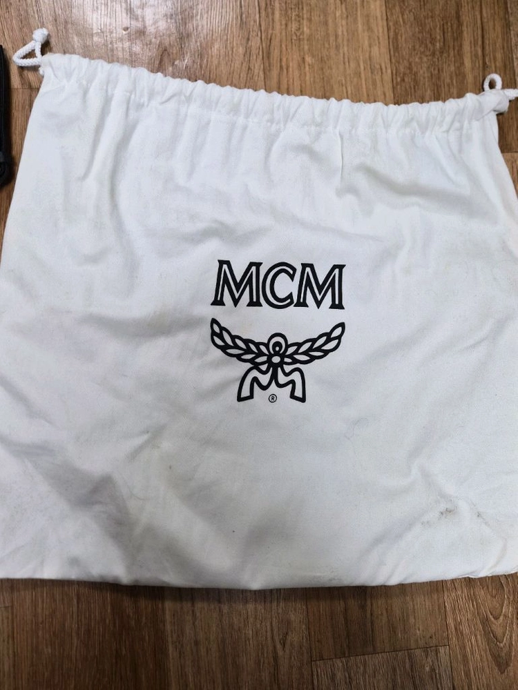 MCM 정품 사피아노 토트백 블랙 판매 이미지