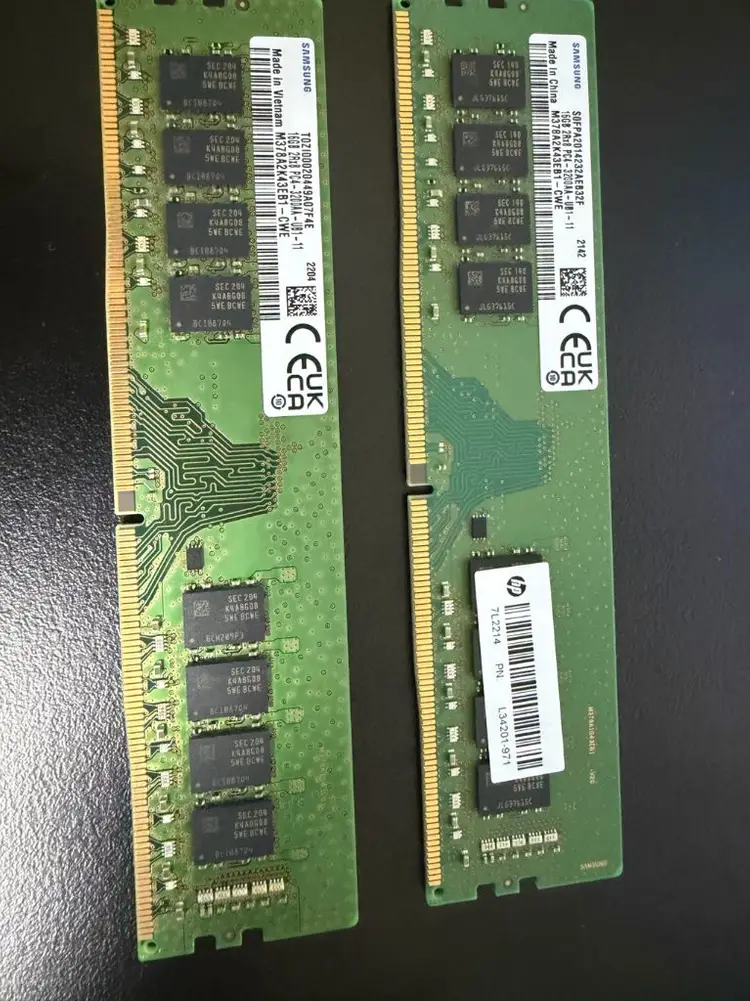 삼성 16GB DDR4-3200 데스크탑 램 (UDIMM) - 안심되는 중고거래