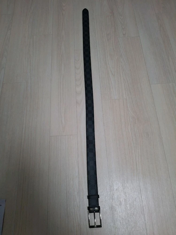 (정품) 루이비통 다미에 그레파이트 남성 벨트 m9014 90/36 이미지