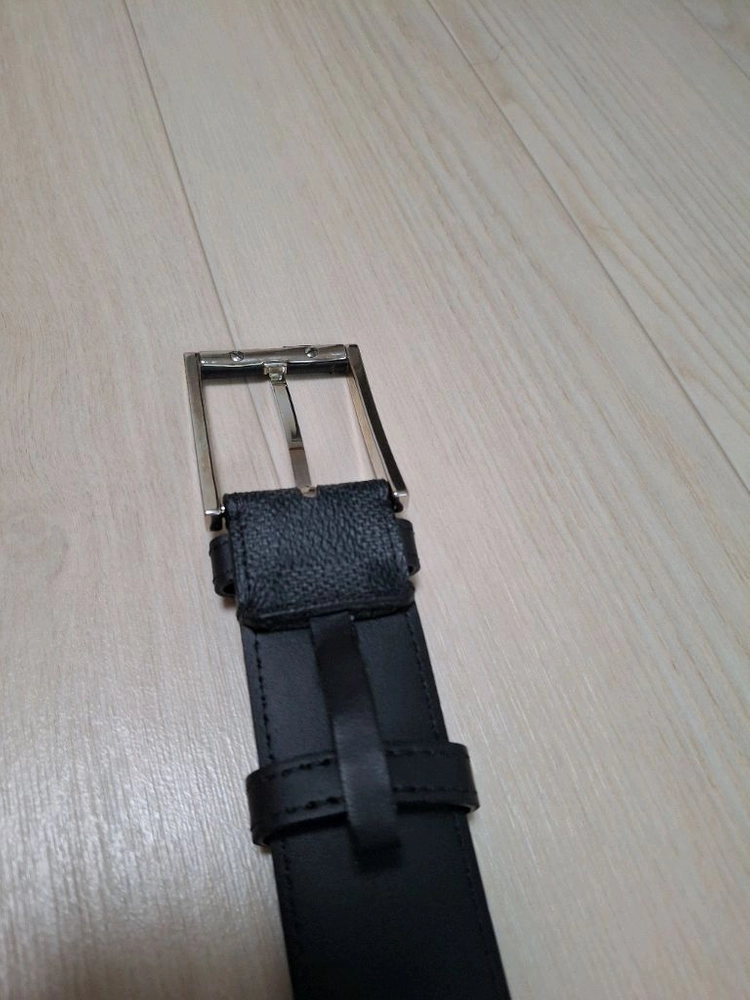 (정품) 루이비통 다미에 그레파이트 남성 벨트 m9014 90/36 이미지