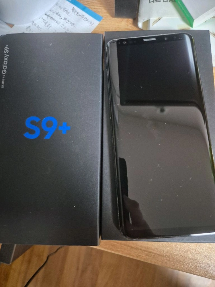 갤럭시 s9 플러스 블랙 이미지